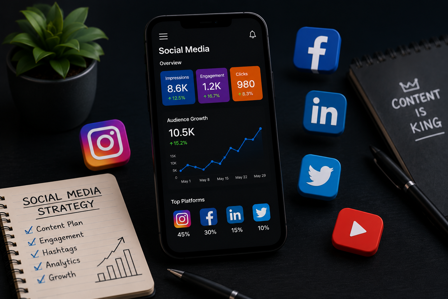 Home Social Media Marketing Services for Business Growth